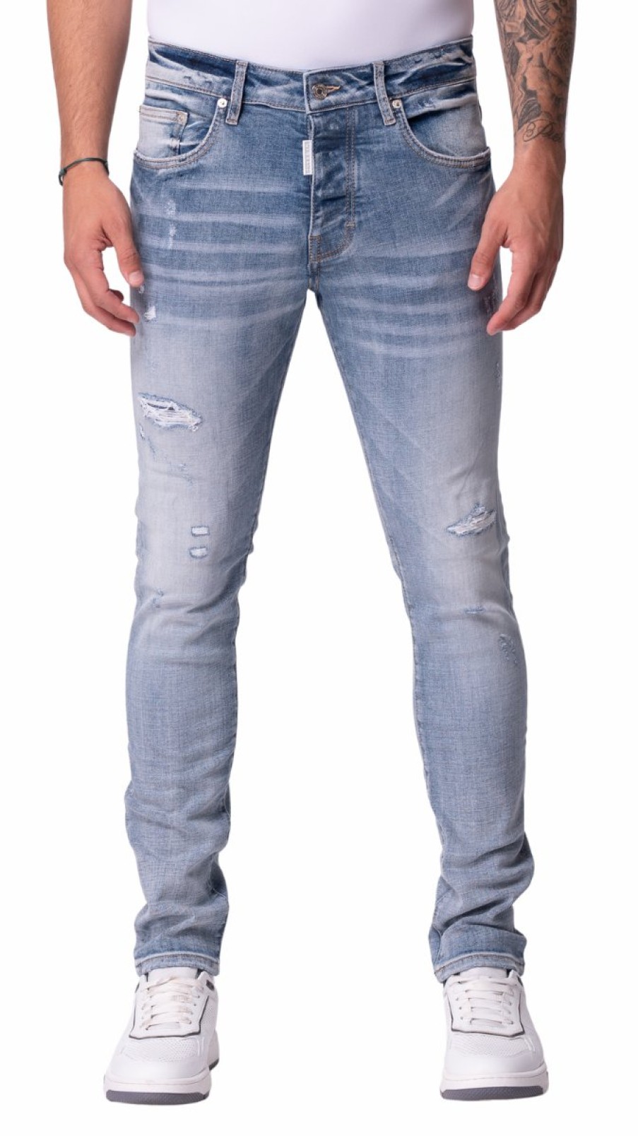 Heren My Brand Jeans | Plain Distresses Jeans