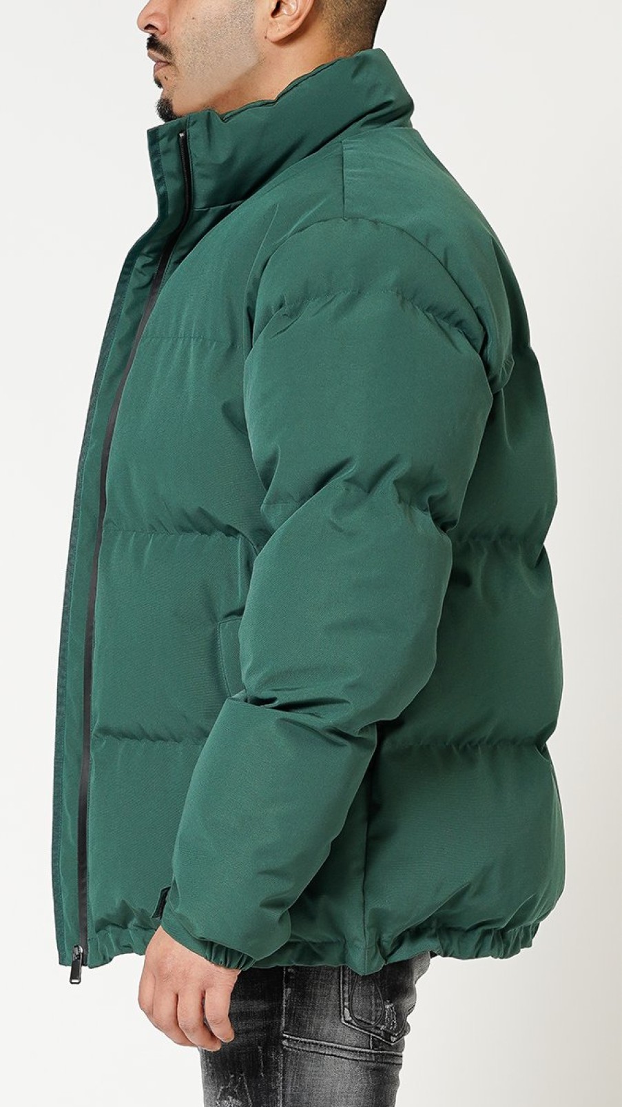 Heren My Brand Jassen | Bormio Puffer Jacket Green