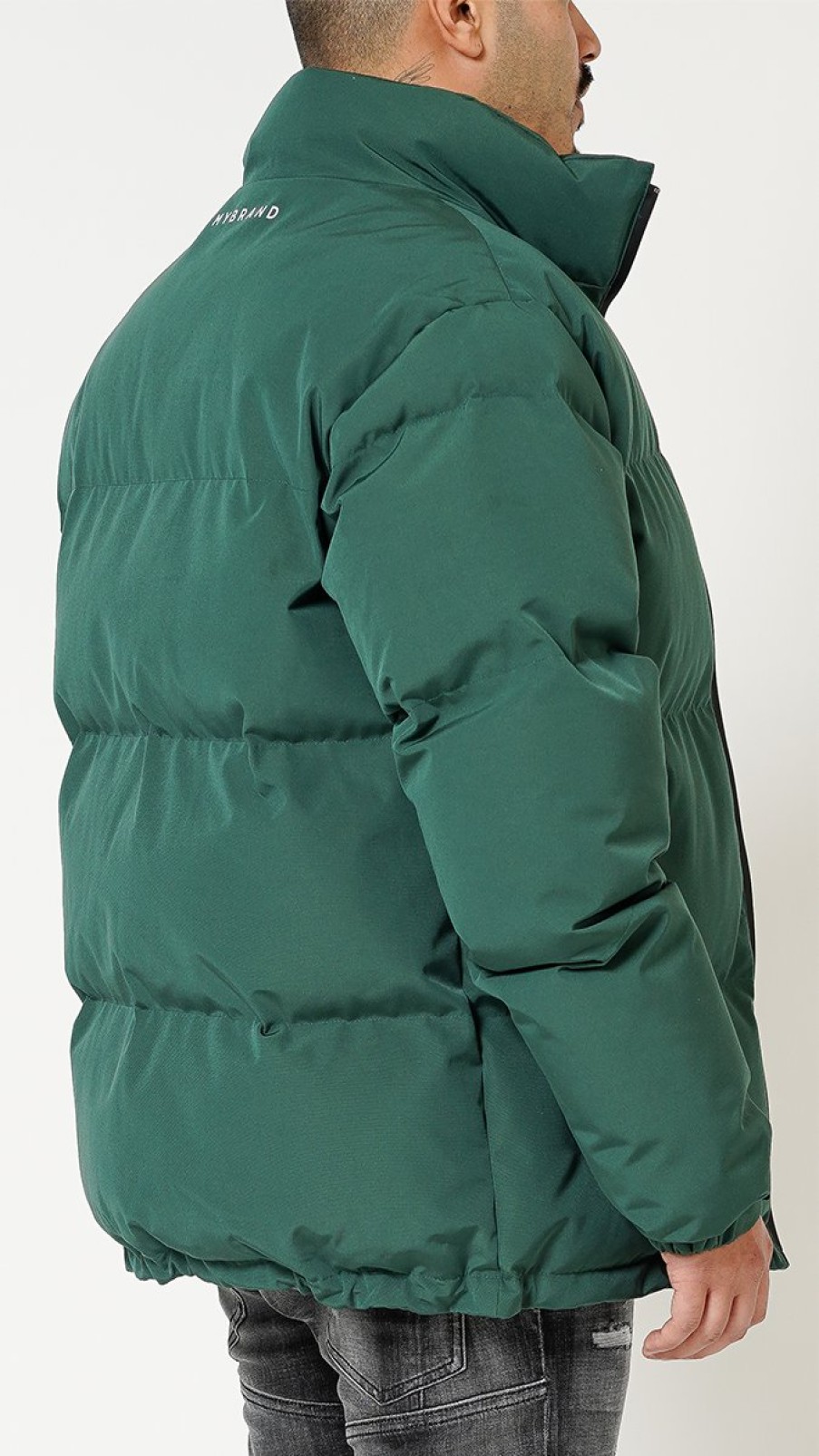 Heren My Brand Jassen | Bormio Puffer Jacket Green