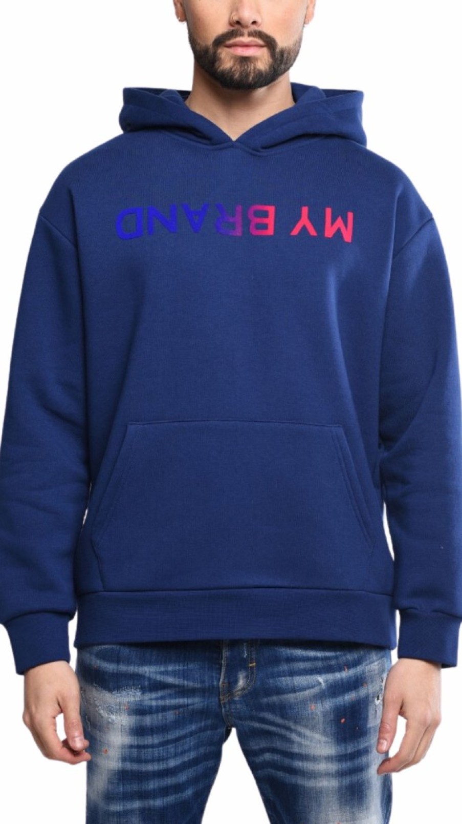 Heren My Brand Hoodies | Gradient Mybrand Hoodie