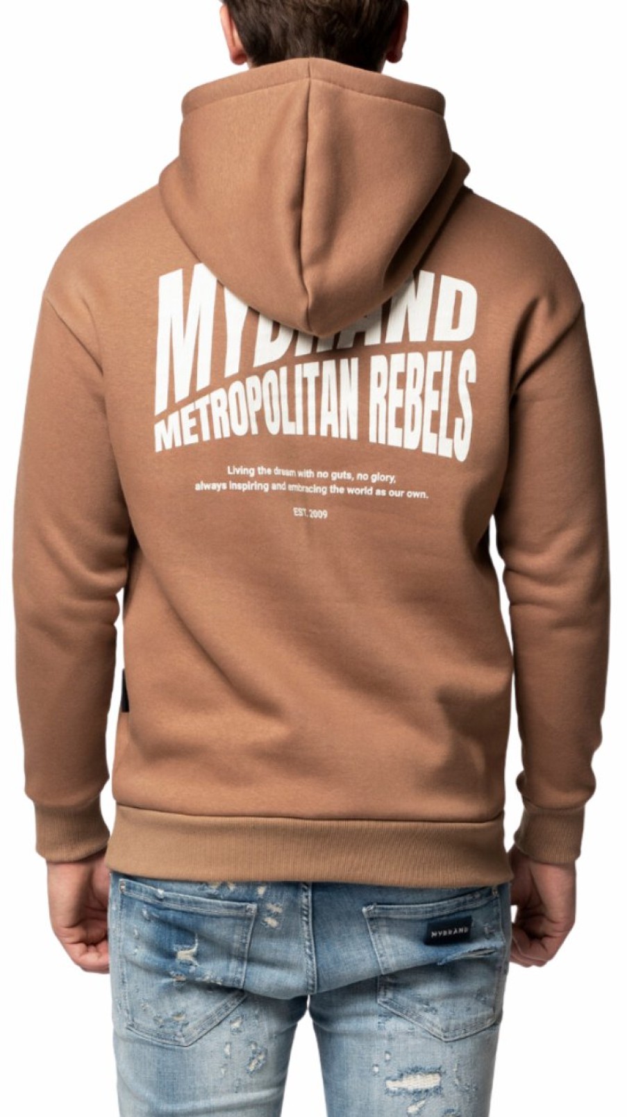 Heren My Brand Hoodies | Mb Metropolitian Rebels Hoody