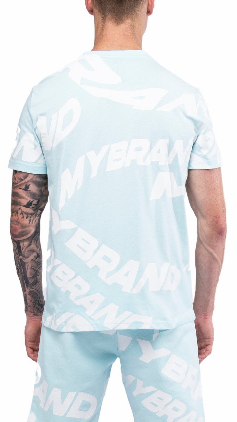 Heren My Brand T-Shirts | Wavy Mint Capsule T-Shirt