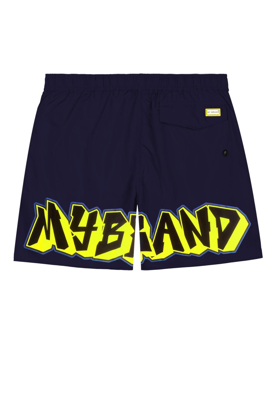 Heren My Brand Zwemkleding | Street Art Swim Capsule Swimshort Navy