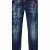 Junior My Brand Jeans | Blue Distressed Red Spots Jeans