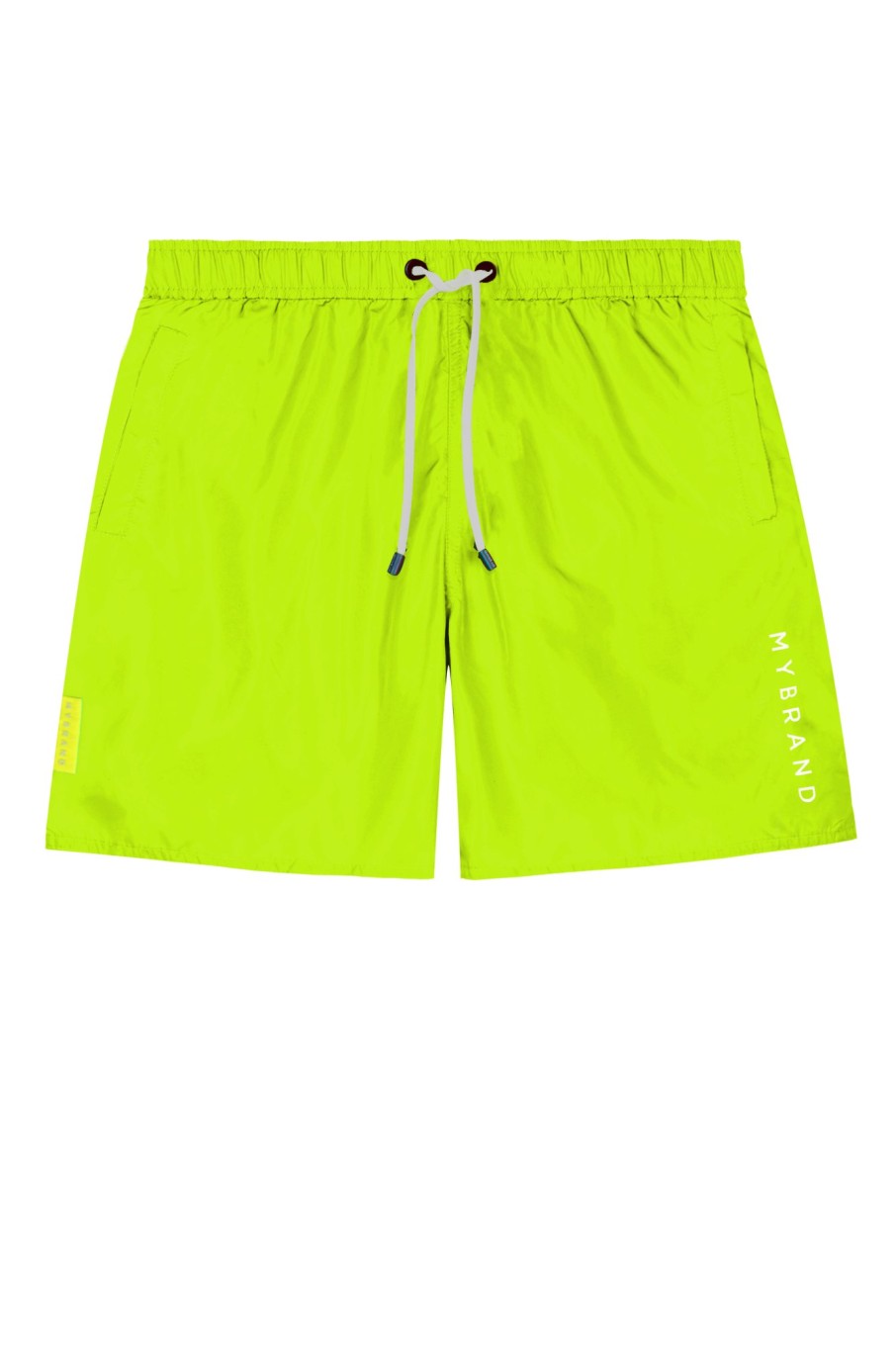 Heren My Brand Zwemkleding | Basic Swim Capsule Swimshort Neon Yellow