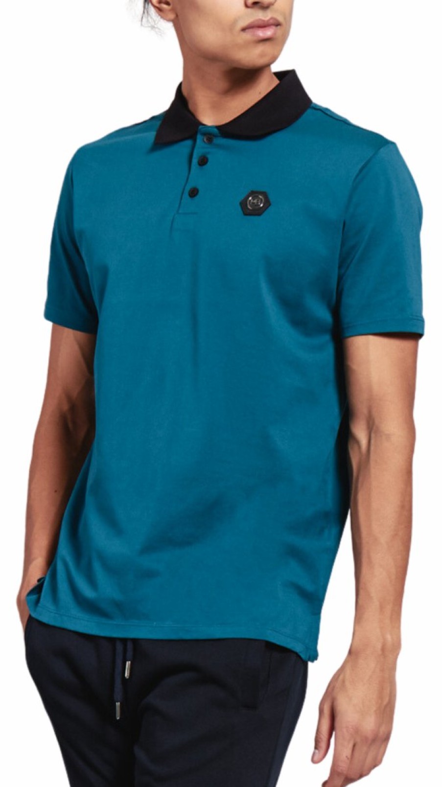 Heren My Brand Polo'S | Mb Chest Badge Polo Oil Green