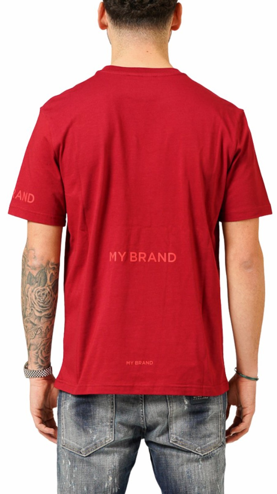 Heren My Brand T-Shirts | My Brand Logo Upside Down