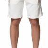 Heren My Brand Korte Broek | Mb Essential Pique White Short