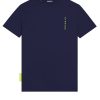 Heren My Brand Zwemkleding | Basic Swim Capsule Tshirt Navy Neon