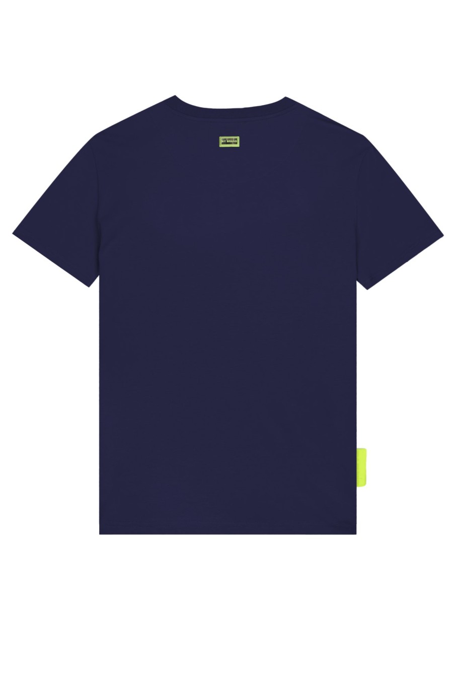 Heren My Brand Zwemkleding | Basic Swim Capsule Tshirt Navy Neon