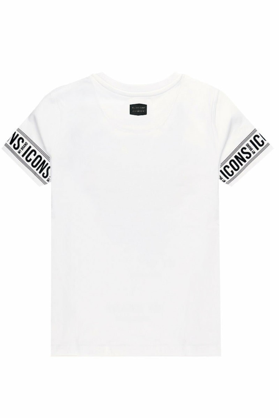 Junior My Brand T-Shirts | Icons Sleeve T-Shirt White