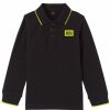 Junior My Brand Polo'S | Colorfull Longsleeve Polo Yellow