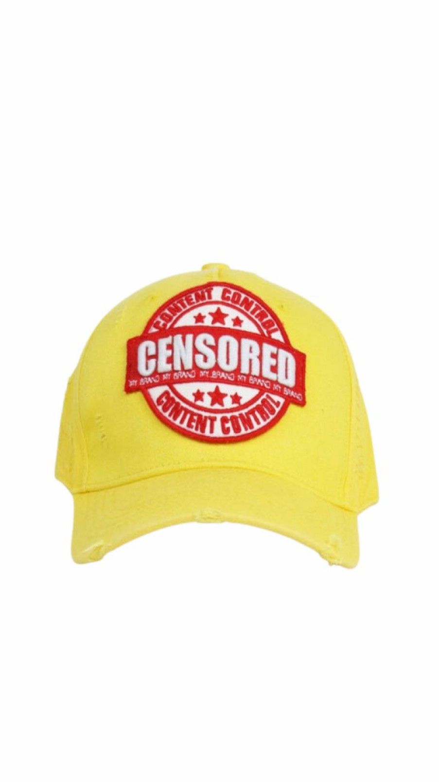 Heren My Brand Caps | Censored Cap Yellow