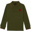 Junior My Brand Polo'S | Colorfull Longsleeve Polo Army