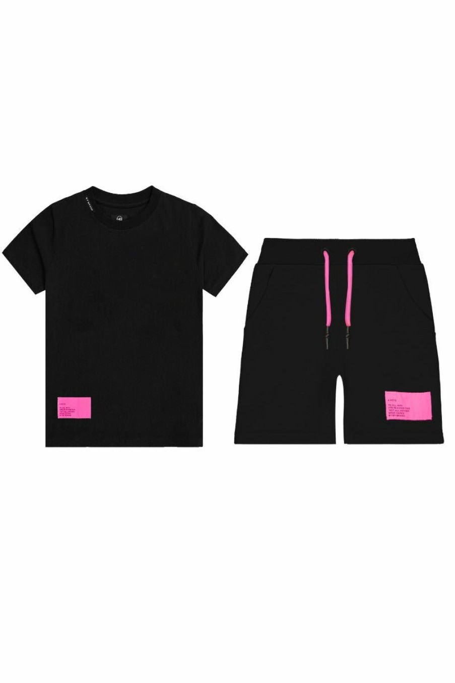 Junior My Brand Trainingspakken | Mybrand Label Set Neonpin