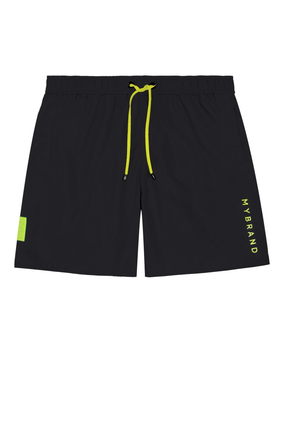 Heren My Brand Zwemkleding | Basic Swim Capsule Short Neon Black