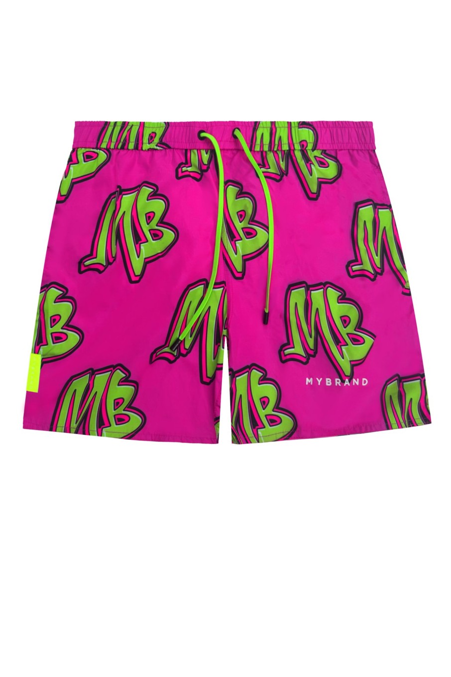 Heren My Brand Zwemkleding | Neon Swim Capsule Swimshort Neonpink