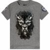 Junior My Brand T-Shirts | Devil Fighter T-Shirt Grey