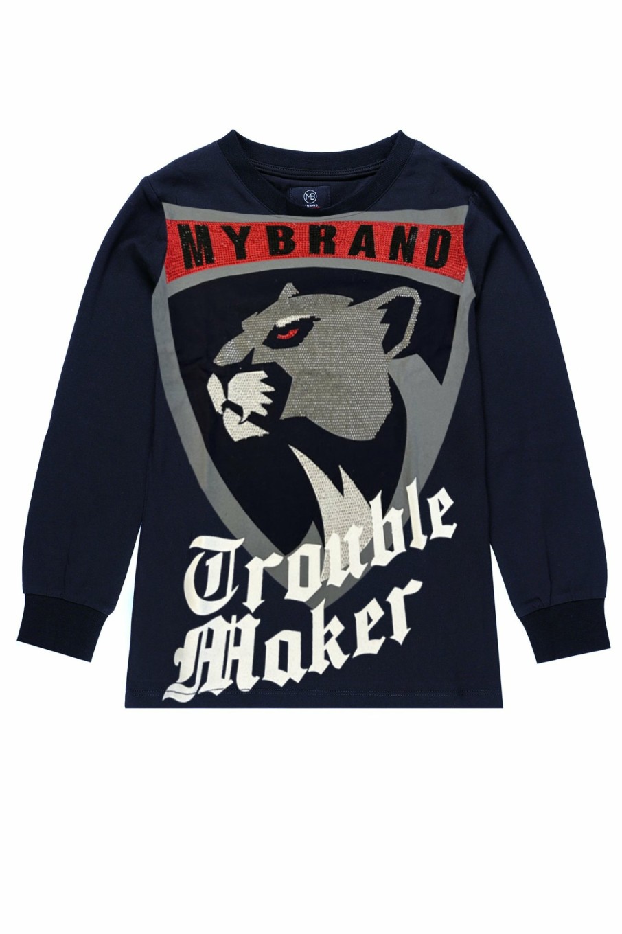 Junior My Brand T-Shirts | Panther Trouble Longsleeve