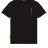 Heren My Brand Zwemkleding | Basic Swim Capsule Tshirt Black Neon