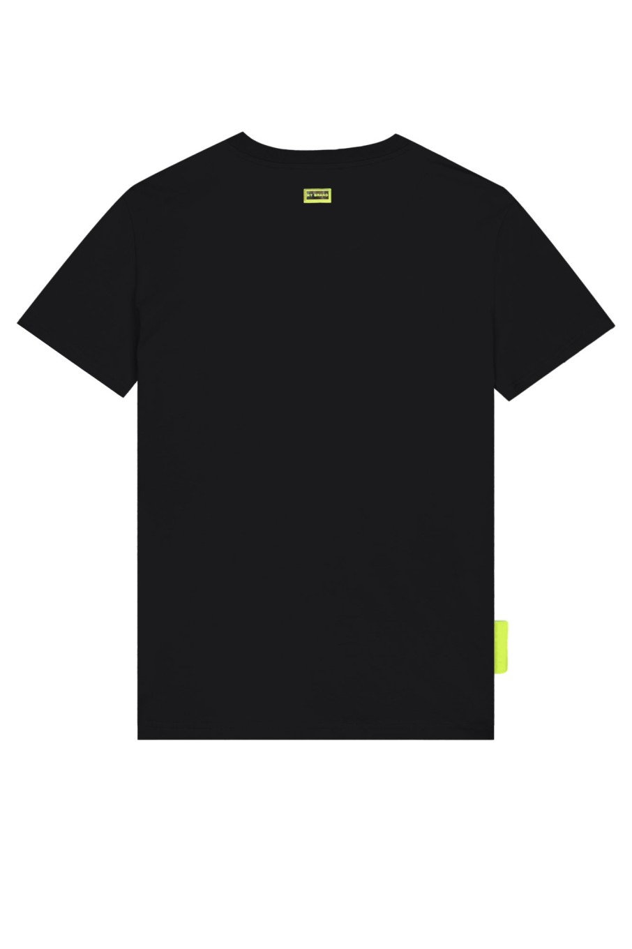 Heren My Brand Zwemkleding | Basic Swim Capsule Tshirt Black Neon