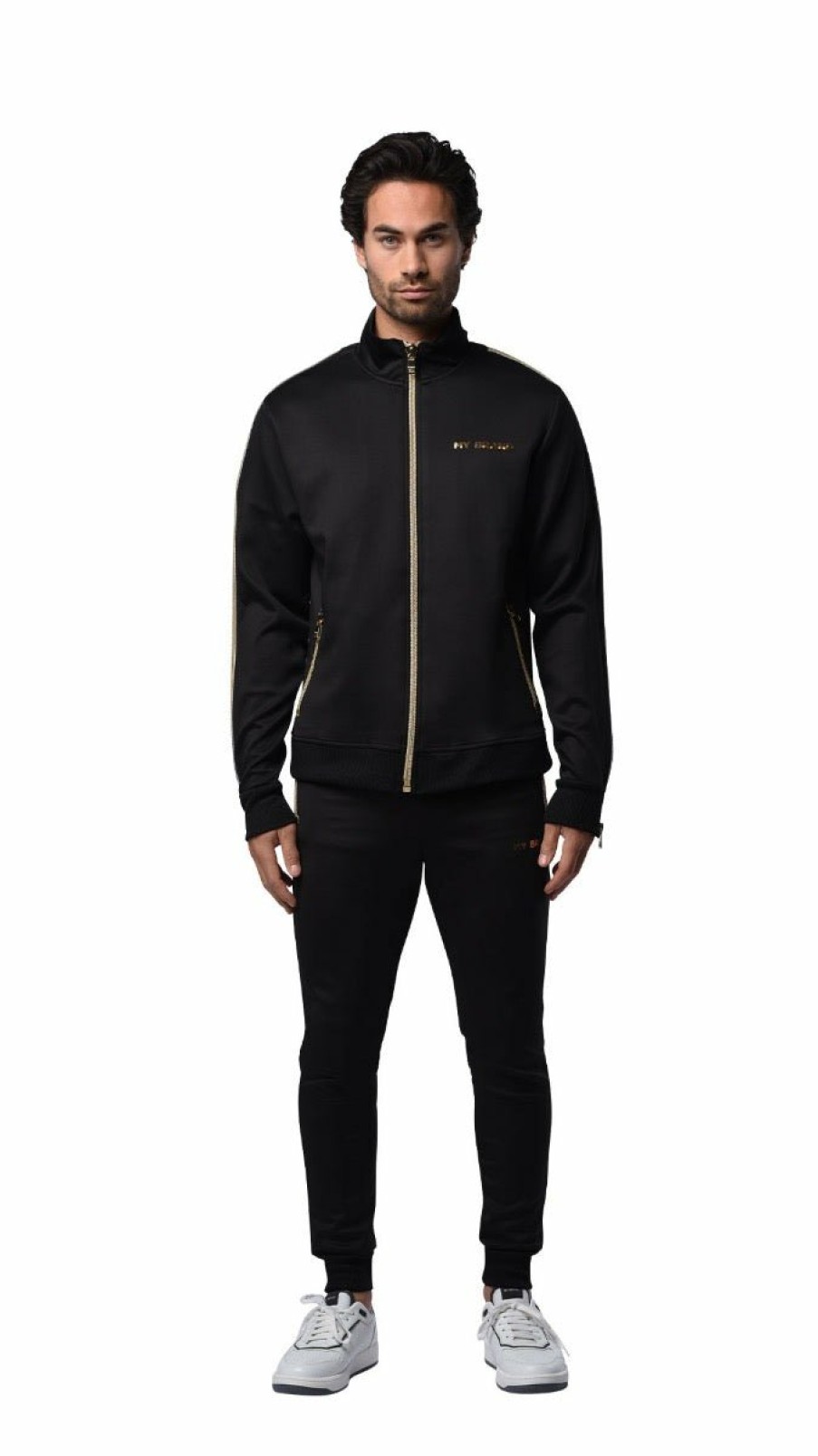 Heren My Brand Trainingspakken | Gold Zipper Tracksuit Jac