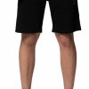 Heren My Brand Korte Broek | Mb Essential Pique Black Short