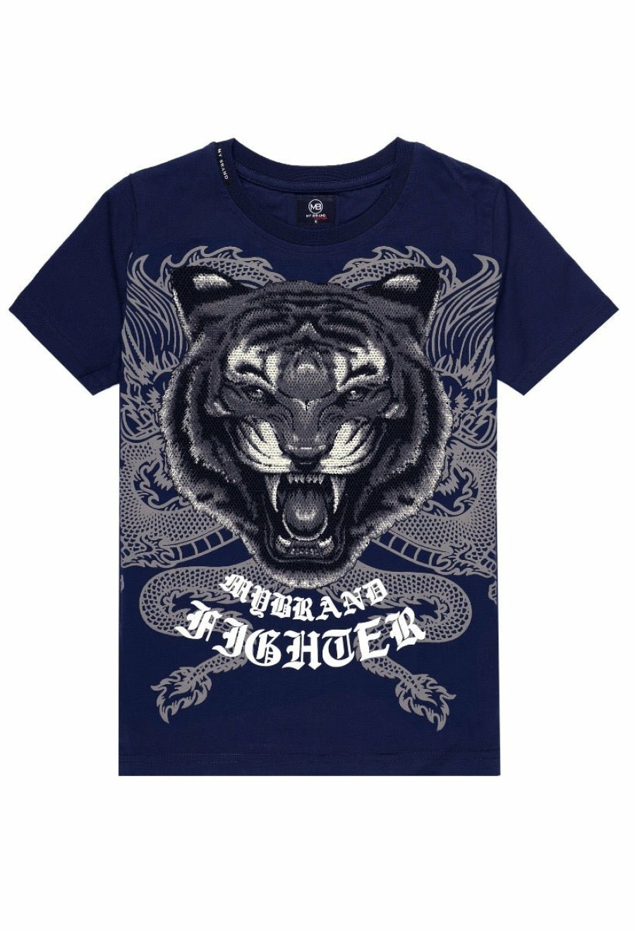 Junior My Brand T-Shirts | Tiger Fighter Dragon T-Shirt