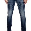 Heren My Brand Jeans | Washed With Blue And White Jeans