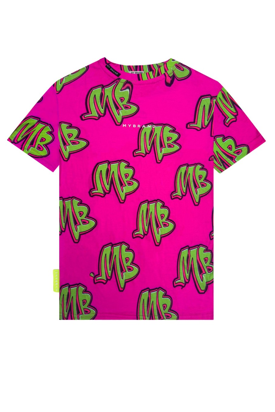 Heren My Brand Zwemkleding | Neon Swim Capsule Shirt Neonpink