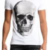 Heren My Brand T-Shirts | Original Skull T-Shirt White