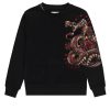 Junior My Brand Trainingspakken | Snake Rose Sweater Black