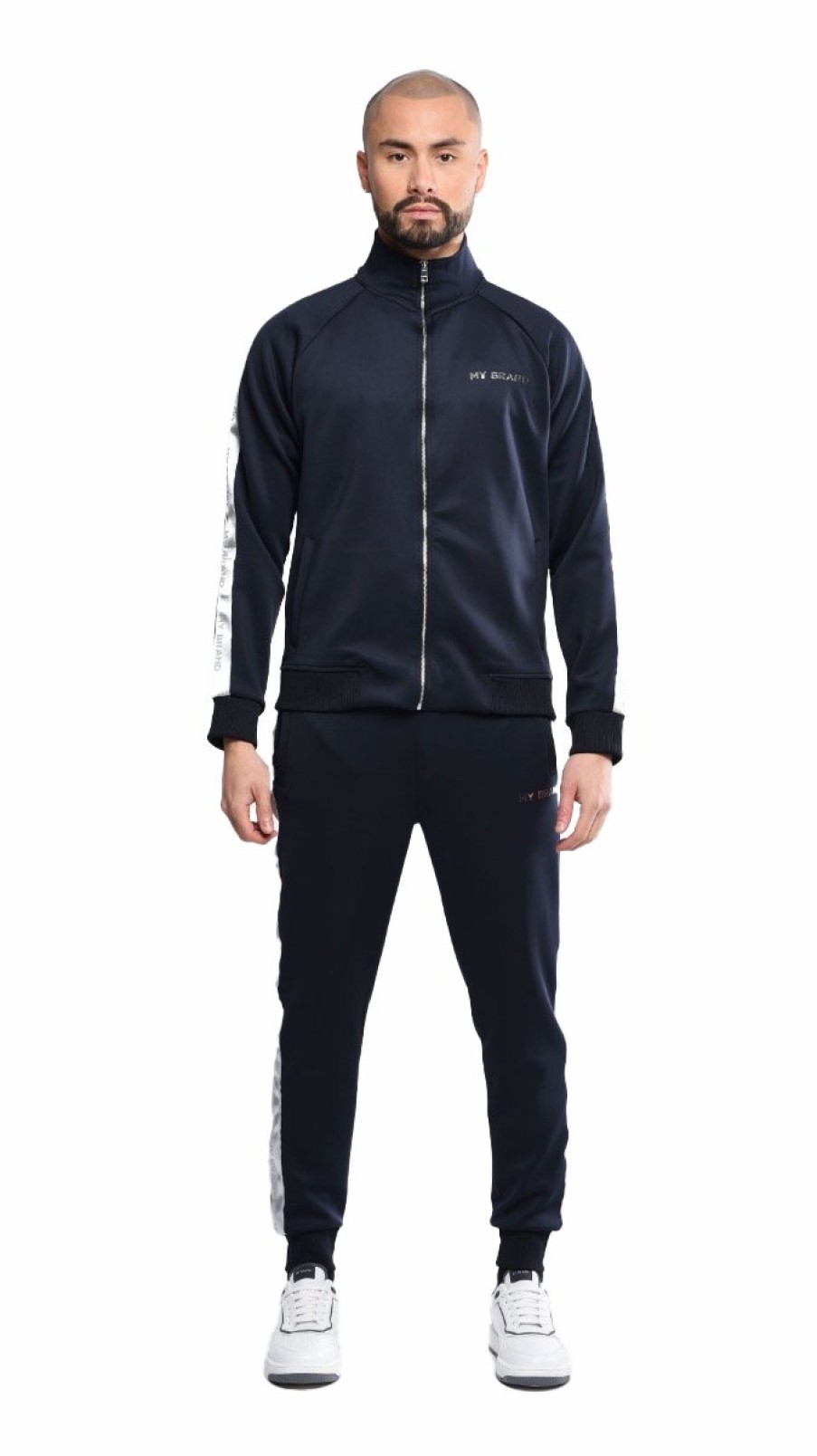 Heren My Brand Trainingspakken | Stripe Tracksuit Na Jacke