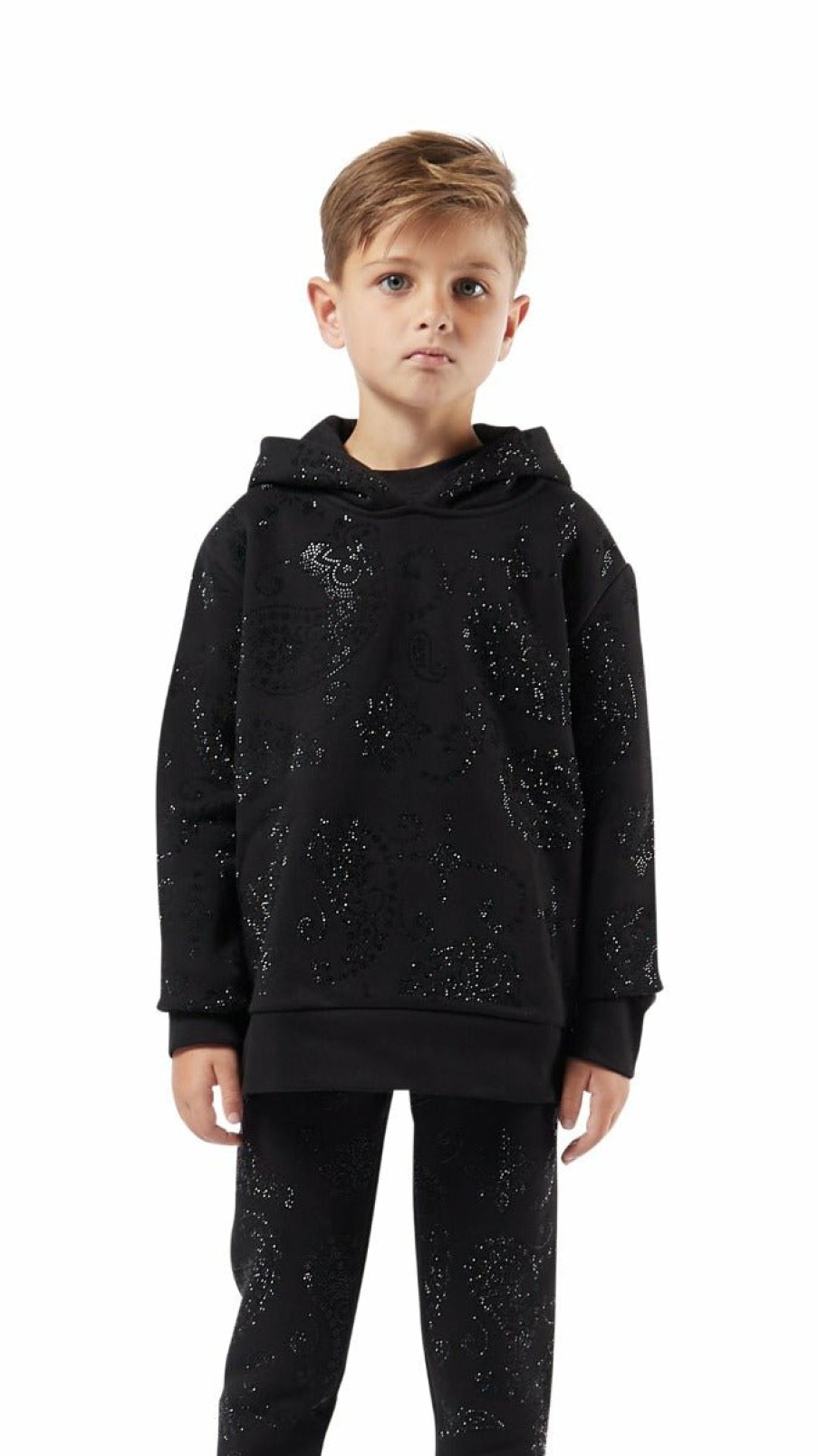 Junior My Brand Hoodies | Black Stones Bandana Hood