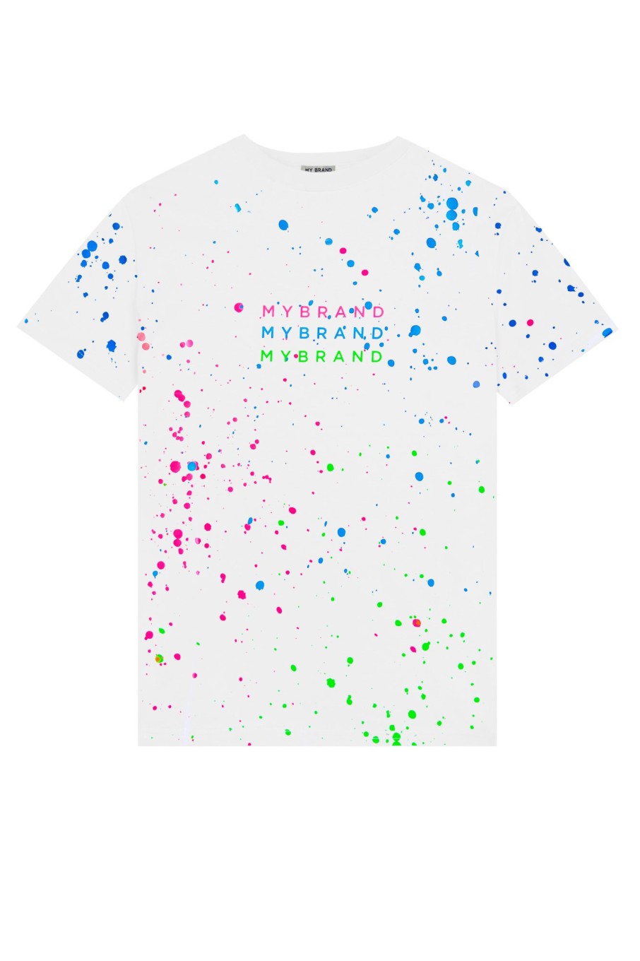 Junior My Brand T-Shirts | Neon Paint Capsule T-Shirt