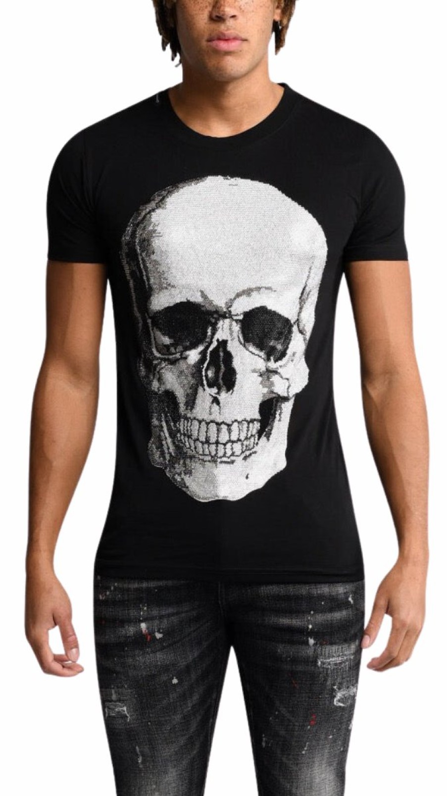 Heren My Brand T-Shirts | Original Skull T-Shirt Black