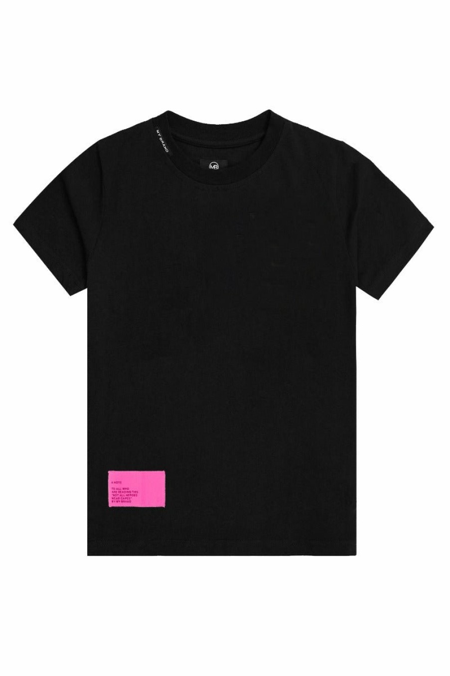 Junior My Brand T-Shirts | Mybrand Label Set Neonpin