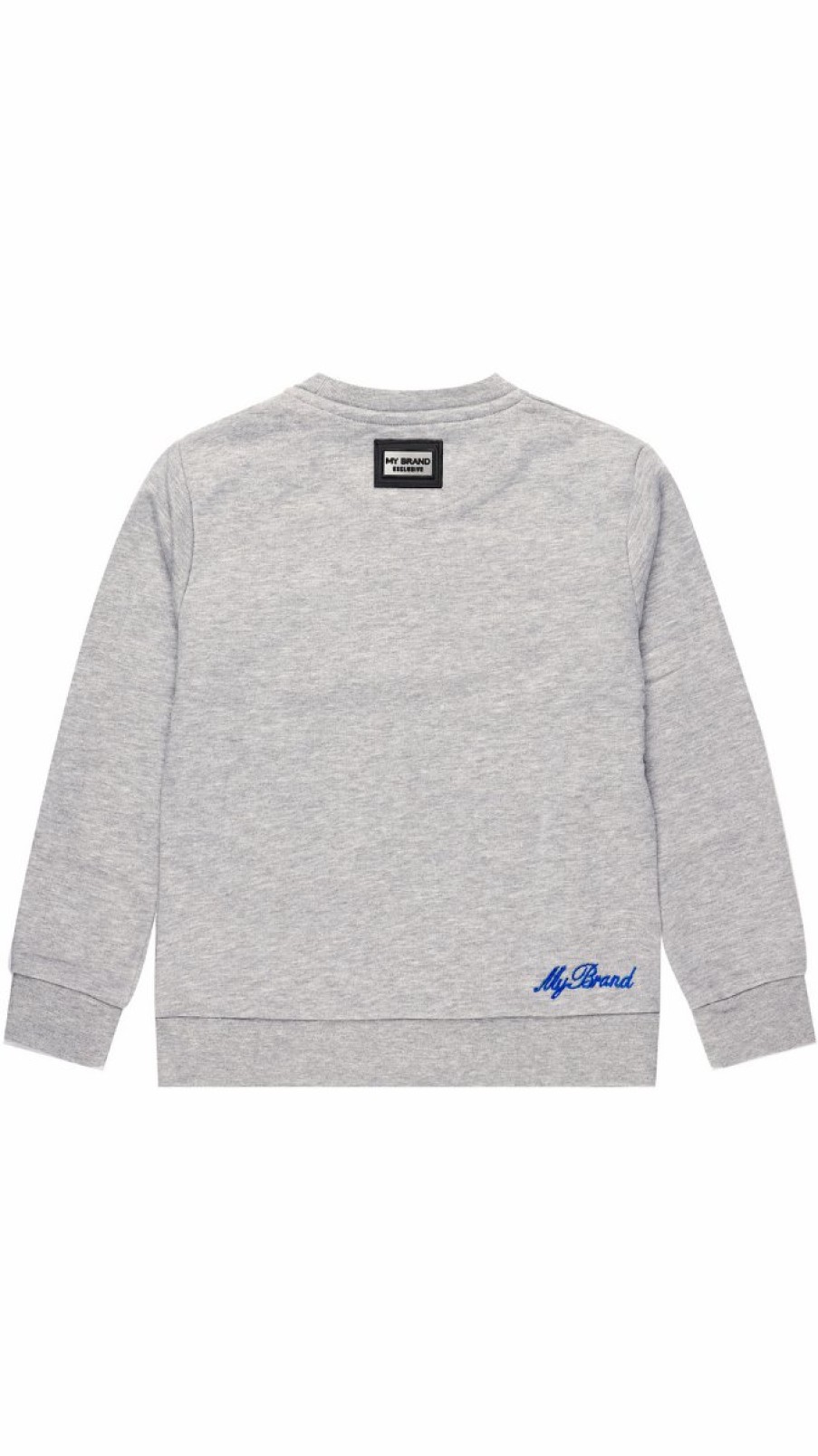 Junior My Brand Truien | Mb Logo Sweater Grey