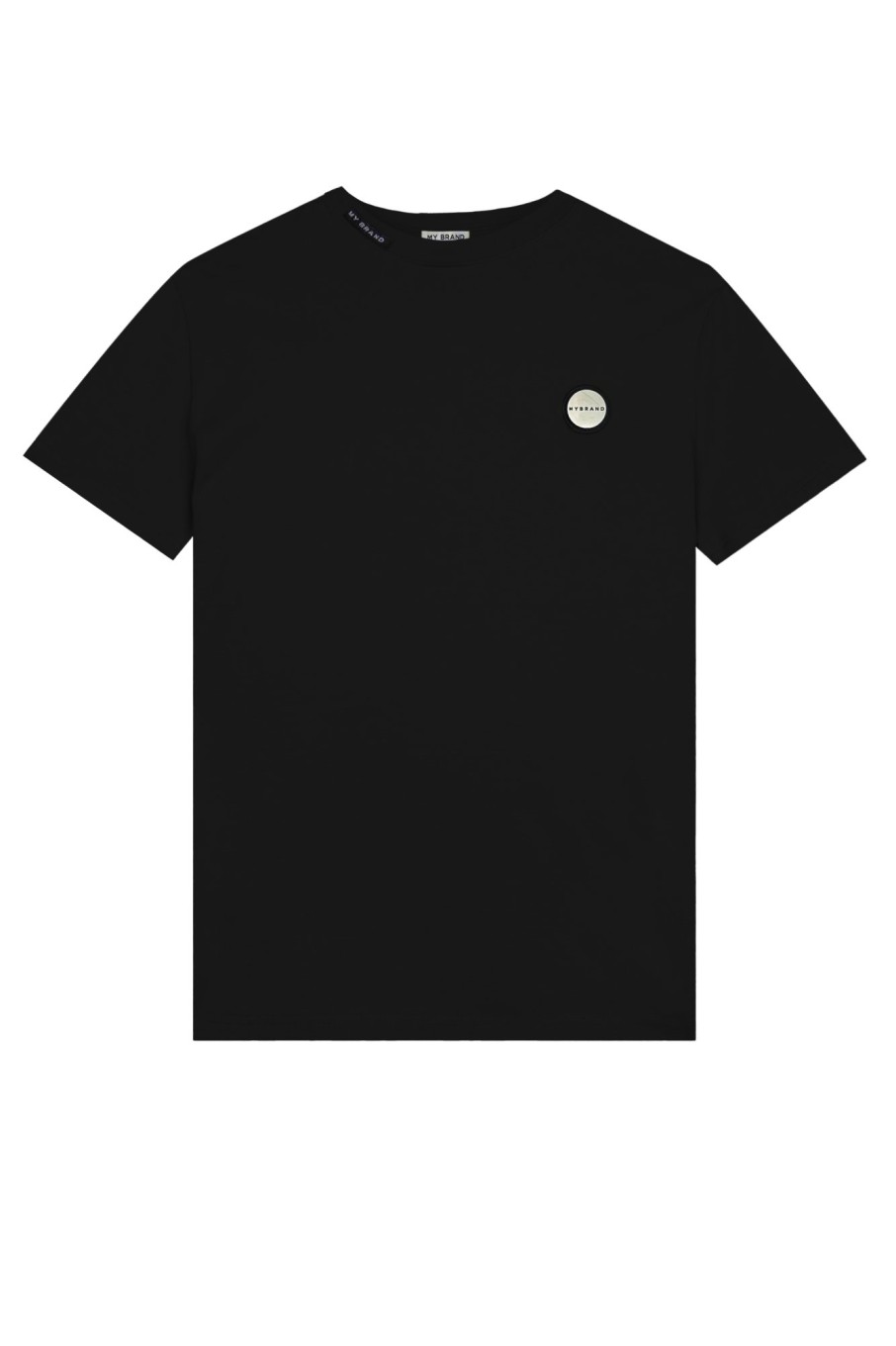 Heren My Brand T-Shirts | Basic Capsule Black Tshirt