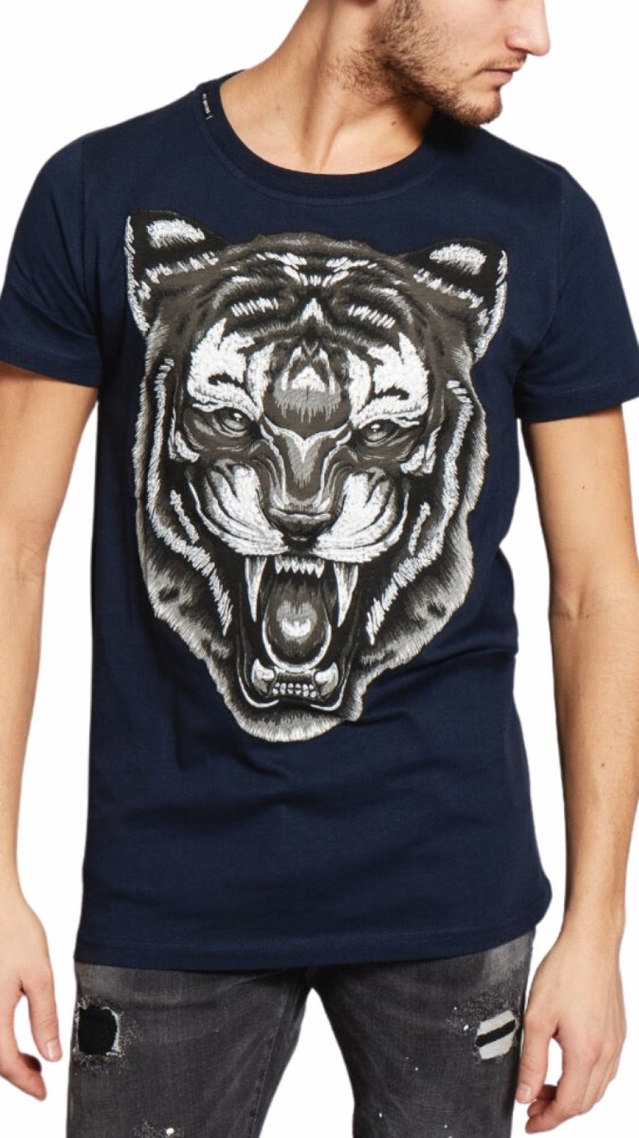 Heren My Brand T-Shirts | Scream Tiger T-Shirt