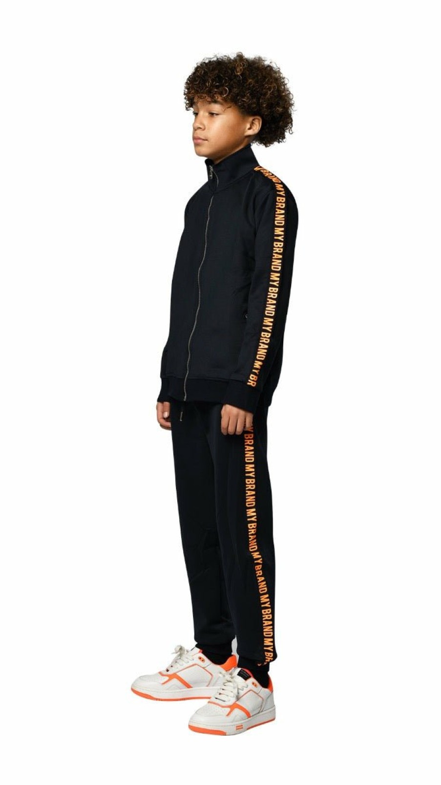 Junior My Brand Trainingspakken | My Brand Tape Track Suit Bl/Or