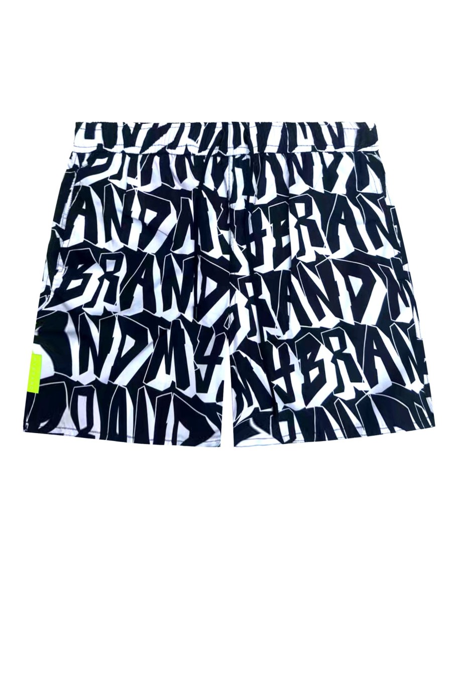 Heren My Brand Zwemkleding | Street Art Swim Aop Swimshort White