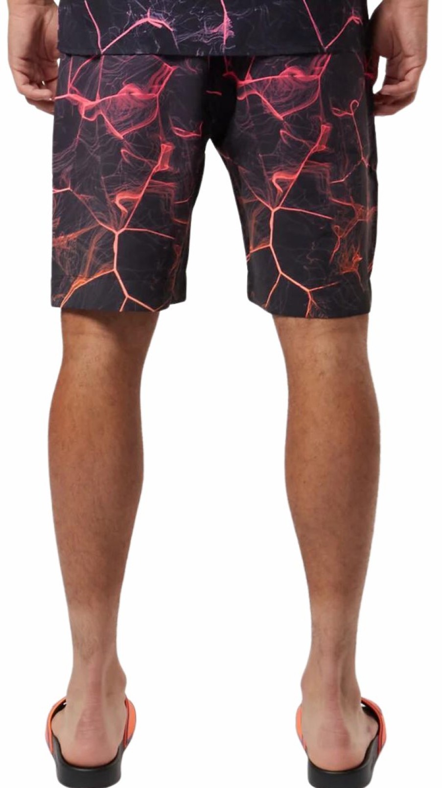 Heren My Brand Zwemkleding | Marble Swim Capsule Bowlingshort