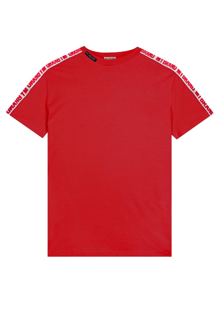 Heren My Brand Zwemkleding | Mb Logo Taping Shirt Red