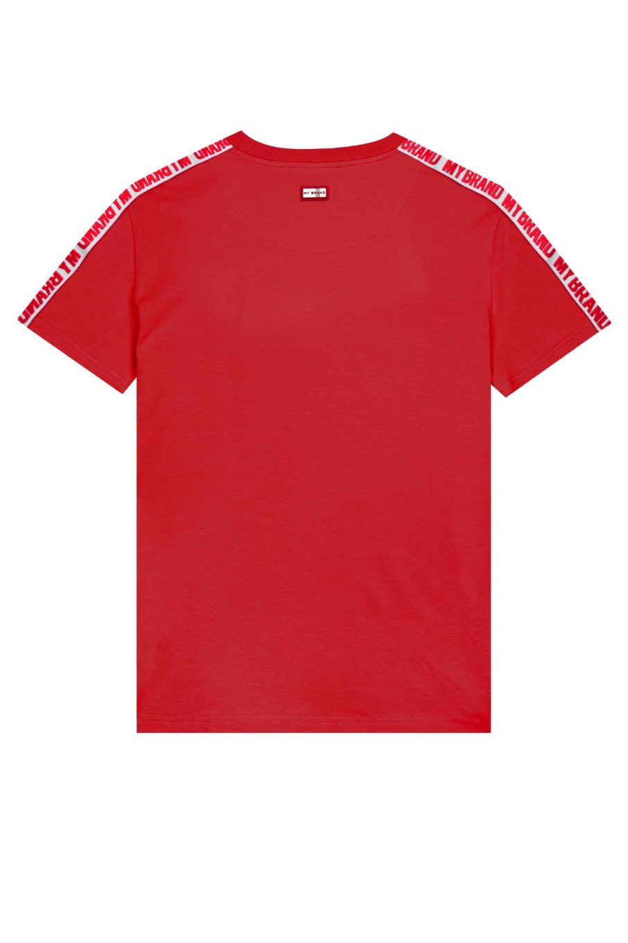 Heren My Brand Zwemkleding | Mb Logo Taping Shirt Red