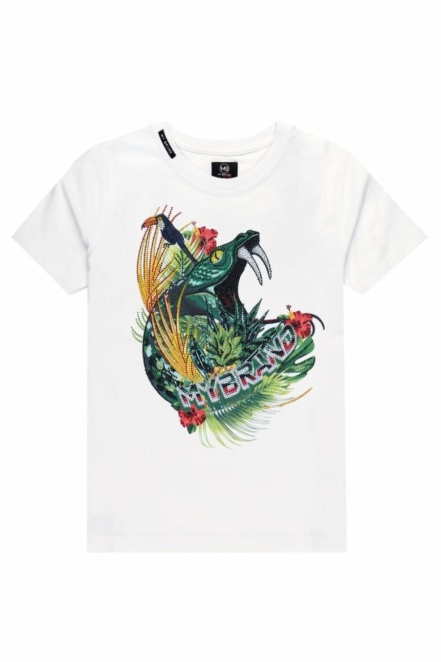 Junior My Brand T-Shirts | Tropical Snake T-Shirt