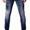 Heren My Brand Jeans | Blue And White Spotted Jeans