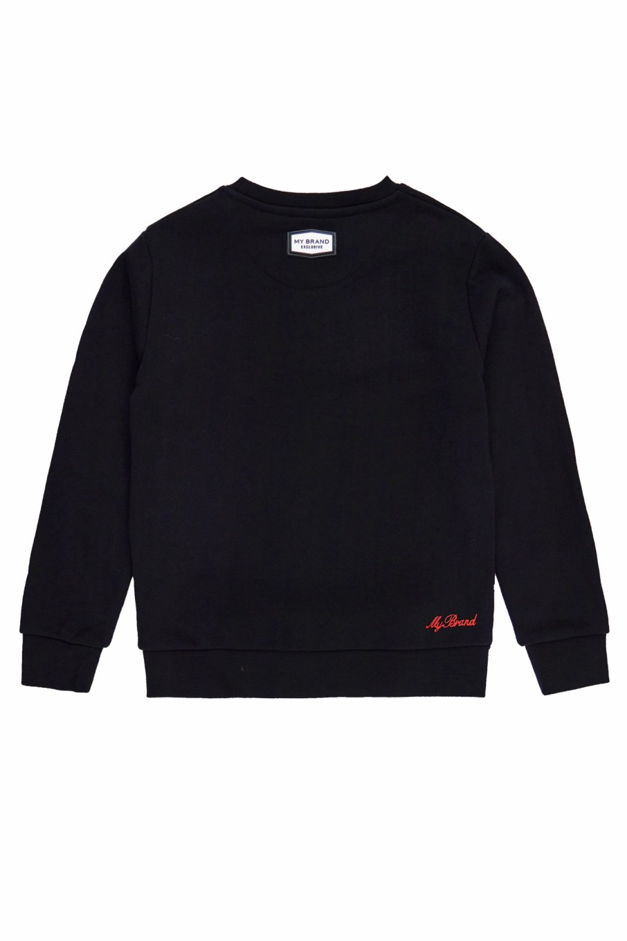 Junior My Brand Truien | Mb Logo Sweater Black