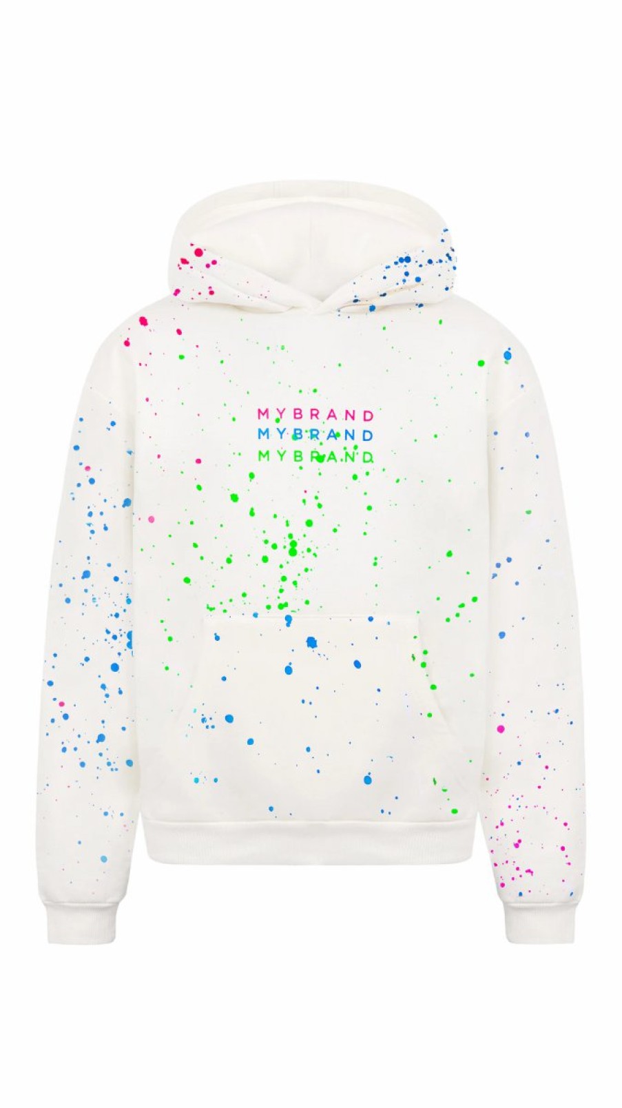 Junior My Brand Hoodies | Neon Paint Capsule Hoodie