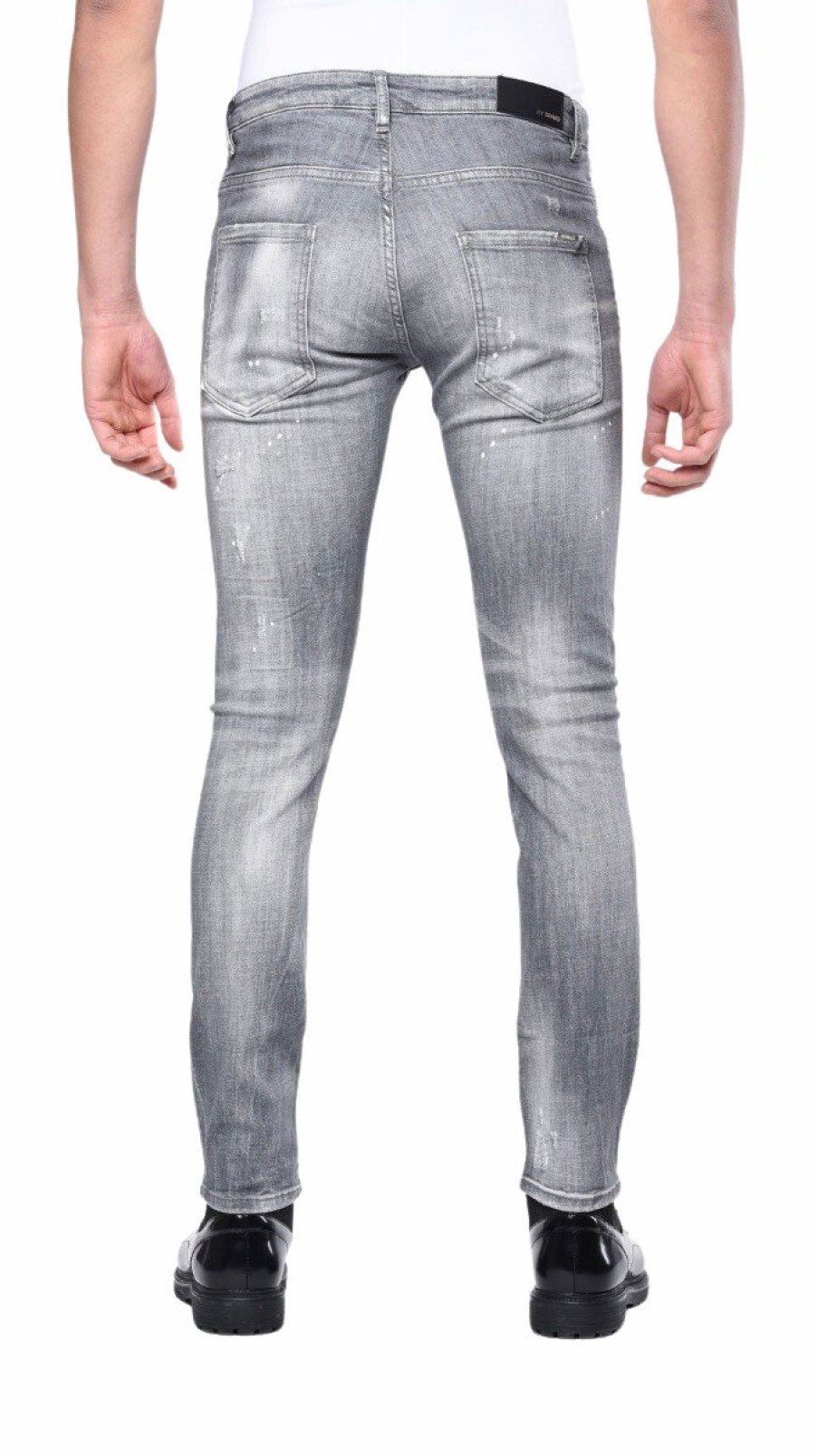 Heren My Brand Jeans | 2187-1 Light Grey Ripped